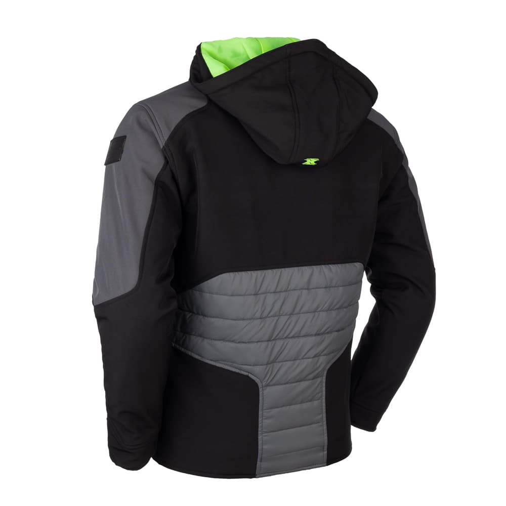 Jaqueta Texx Miami Cinza Preta Verde - S