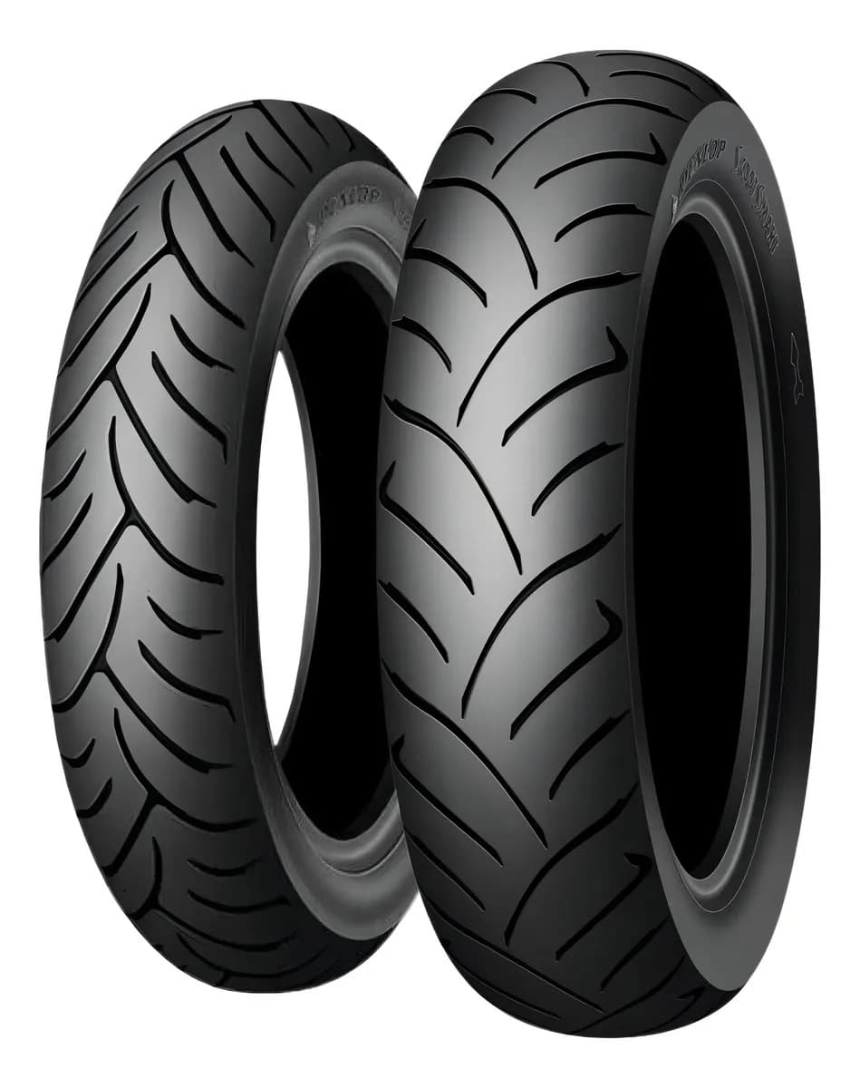 PAR PNEUS DUNLOP SCOOT SMART 120/70-15 + 140/70-14