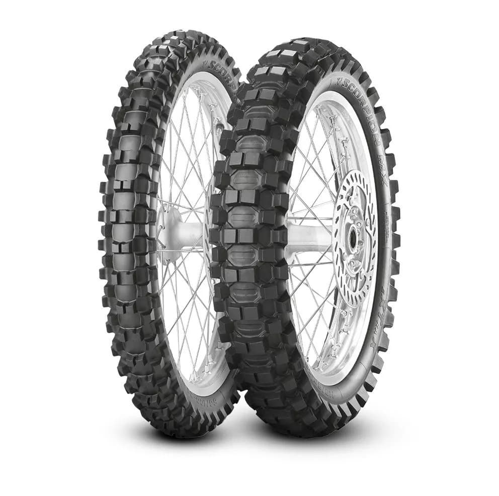 PAR PNEUS PIRELLI MX EXTRA J 70/100-17 + 90/100-14