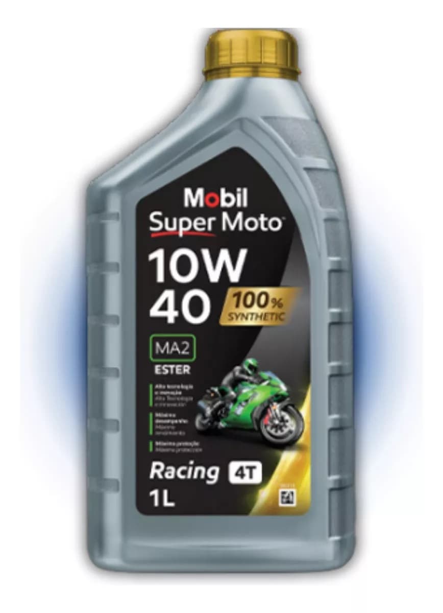 OLEO MOBIL SUPER MOTO 4T SINTETICO 10W40
