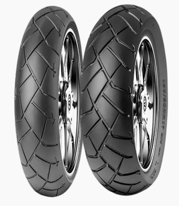PAR PNEUS DUNLOP TRAILMAX D609 120/70R7 + 160/60R17